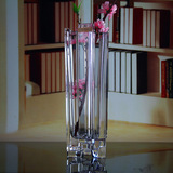 德国进口Nachtmann时尚现代简约富贵竹花瓶 透明水晶玻璃台面花瓶