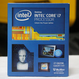 Intel/英特尔 I7 5820K盒装CPU 3.3Ghz主频 6核心12线程 支持X99