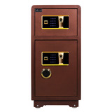 子指纹保险柜保险箱80型高87cm虎牌保险柜办公家用80型号双开门电