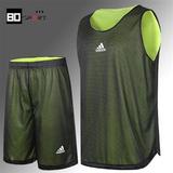 2016新款Adidas/阿迪达斯双面球衣 篮球服 男比赛训练运动衣服套