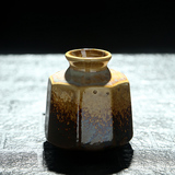 创意窑变艺术水培花瓶赏瓶 现代时尚家居花瓶摆设 陶瓷绿萝花器