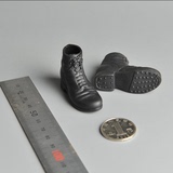 俏皮鲨 1/6 兵人模型 配件 二战德军黑皮鞋 现货