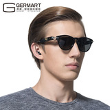 荞麦蓝牙眼镜偏光太阳镜听歌打电话智能眼镜男士入耳式蓝牙耳机