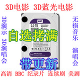 WD/西部数据WD20PURX 西数紫盘2T 企业级监控硬盘64M硬盘 2TB三年