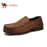 Camel/骆驼正品男鞋 男士套脚时尚日常休闲鞋 气质高贵休闲皮鞋
