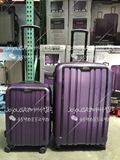 直邮美国代购Samsonite新秀丽旅行拉杆箱万向轮20寸28寸套装紫色