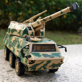 防空导弹坦克 合金 轮式 军事 战车模型 玩具车 包邮  声光回力