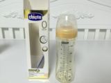 意大利进口chicco智高宽口PES安全塑料奶瓶 硅胶奶嘴防胀气250ml
