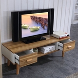 北欧客厅电视柜 小户型简约日式宜家地柜储物矮柜电视机柜1.2米