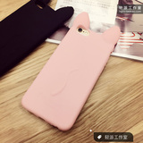 韩国iPhone5c手机壳 苹果可爱猫咪硅胶 萌软胶保护套潮女创意防摔