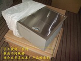出口级 手工水槽 大单槽304不锈钢加厚加宽深厨房拉丝洗菜盆