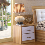 牛丁家具 现代简约 床头柜 中式床边柜小户型板式储物简易收纳柜