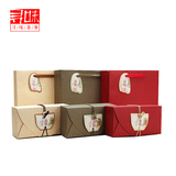 台湾简易茶叶包装空礼品盒食品点心盒迷你礼品糖果饼干通用手提盒