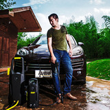 指南车洗车机家用220v自吸洗车器电动高压清洗机便携自助刷车泵