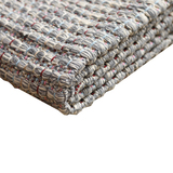 天鹅湖加厚棉线编织手工卧室床边毯儿童宝宝可洗北欧简约地毯地垫