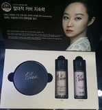韩国代购化妆品CLIO珂莱欧限量气垫bb霜粉饼遮瑕保湿套盒送妆前乳