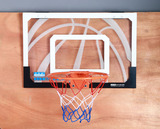 儿童挂式篮球架 铁篮圈 PC耐力板 篮球 气筒 篮板图案个性定制