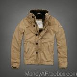 美国AF正品美代现货 小鹿AF 男款 经典 羊羔绒野兽工装夹克jacket