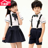 日本幼儿园校服小学生日式男儿童园服夏装韩国韩式女学生装幼稚园