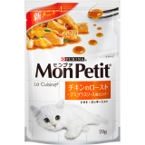 日本Monpetit猫咪主粮妙鲜包 法国至尊厨房 牛骨烧汁烤鸡肉 70g