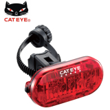 日本CATEYE猫眼自行车灯 骑行灯 山地车尾灯 广角警示灯TL-LD155R