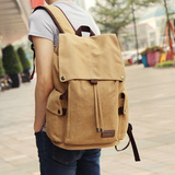 韩版男士背包旅行包休闲双肩包时尚潮流男包帆布包学生书包电脑包
