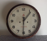 1954年中国钟表厂555牌机械钟  挂钟  古董钟