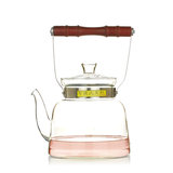 一屋窑耐热玻璃茶具可直火烧水壶 提梁壶茶壶冷水壶FH-717M大容量
