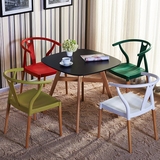小户型饭桌长方形餐桌现代简约 北欧宜家餐桌椅 创意多功能洽谈桌