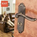 德国EKF门锁 欧式机械执手室内门锁 非防盗门 纯铜锁芯 特价套餐