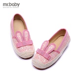 mr.baby2016春季新款 韩版女童单鞋 亮片童鞋 儿童亲子单鞋