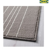 IKEA北京宜家代购 胡赛格 短绒地毯 防滑耐用防污 120x180 2.8