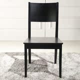 现代餐椅实木室内个性椅子时尚简约桌椅创意凳子 低背餐椅904