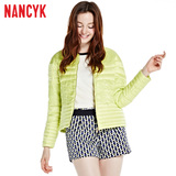 Nancyk2015秋冬装新款韩版修身轻薄款羽绒服女短款外套潮61431421