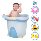 泡澡桶婴儿浴盆宝宝洗澡桶可坐世纪宝贝儿童沐浴桶超大号加厚保温