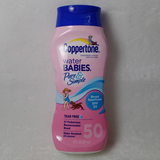 美国Coppertone水宝宝防晒乳液SPF50 海边防水无油无香