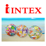 原装正品INTEX59040迪士尼透明水球沙滩球 海洋球