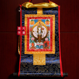 特价包邮 西藏佛教用品 镀金唐卡佛像挂画 千手观音菩萨 长60cm