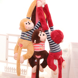 长臂猴子公仔毛绒玩具生肖猴年吉祥物创意可爱布娃娃女生新年礼物