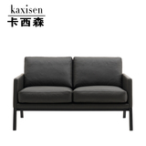 卡西森现代简约客厅布艺沙发组合大小户型真皮沙发北欧设计师沙发
