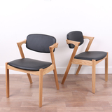 北欧宜家现代简约实木日式餐椅 休闲椅咖啡椅小户型餐桌椅子组合