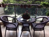 厂家直销藤椅茶几三五件套休闲阳台客厅花园藤桌椅户外家具组合