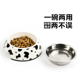 宠物狗狗猫咪食用碗可拆分两用喝水碗吃饭碗狗盆子猫盆子宠物用品