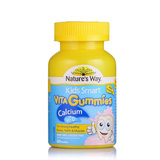 澳洲代购Nature'sWay佳思敏天然儿童钙+维生素D咀嚼软糖60粒 现货