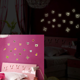 多款流星雨夜光贴 可移除卡通墙贴 卧室床头装饰瓷砖玻璃荧光贴纸