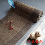 禅意夏布茶席茶垫麻布棉麻茶楼会所高端定制宽45CM包邮 苎麻面料