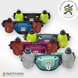 Nathan Trail Mix Plus 耐力越野马拉松跑步双水壶腰包 4637