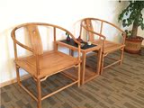 新中式免漆老榆木圈椅围椅实木茶椅简约现代禅意创意家具特价批发