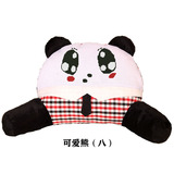 新款十字绣抱枕精准印花十字绣腰枕卡通腰枕可爱动物系列熊猫腰枕
