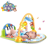 婴儿脚踏钢琴早教健身架游戏毯 早教益智玩具 儿童音乐爬行地毯
